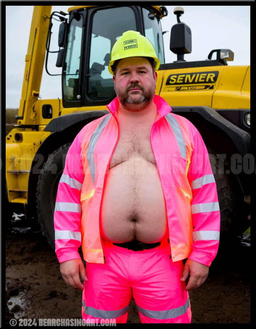 Part 1 of Bear in High-Viz Pink 2