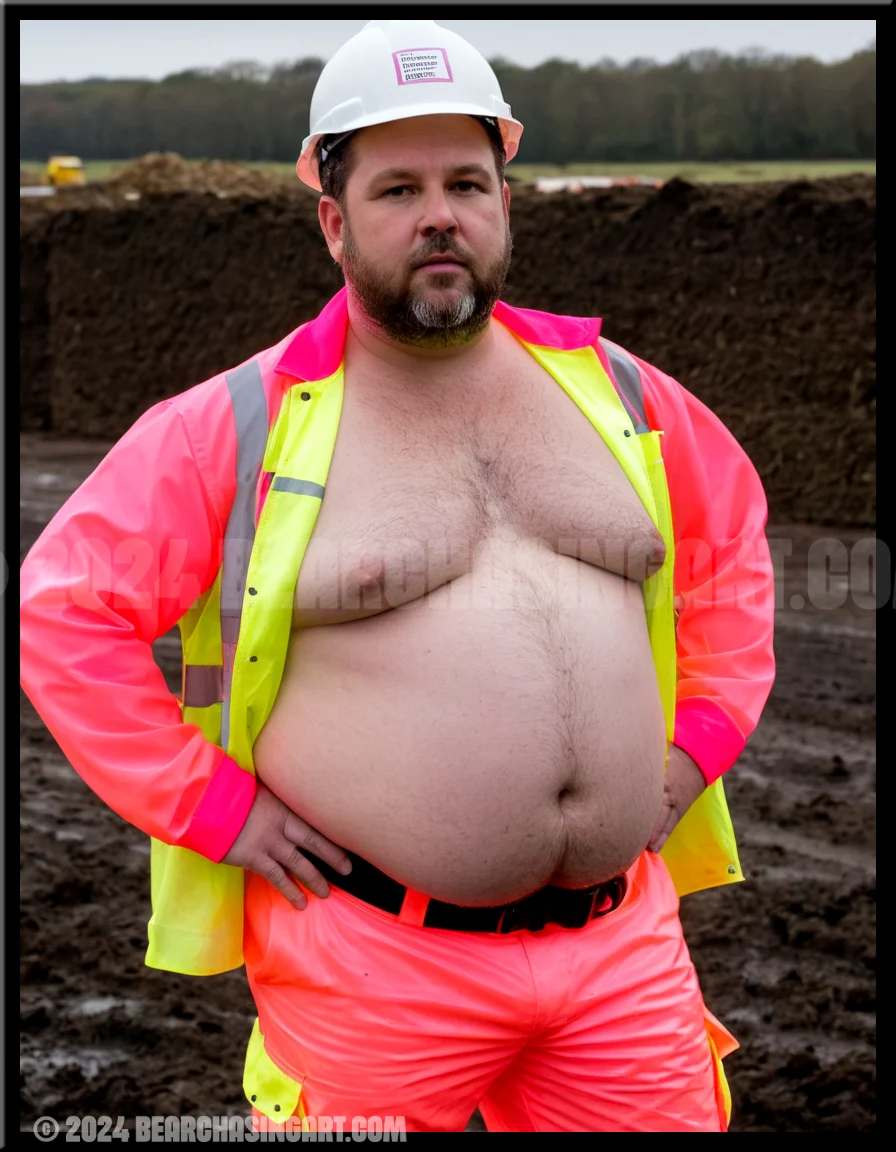Part 1 of Bear in High-Viz Pink 6