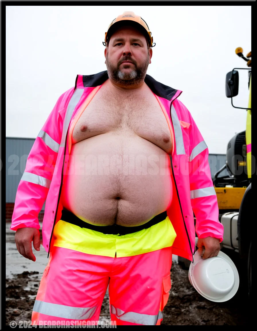 Part 1 of Bear in High-Viz Pink 10