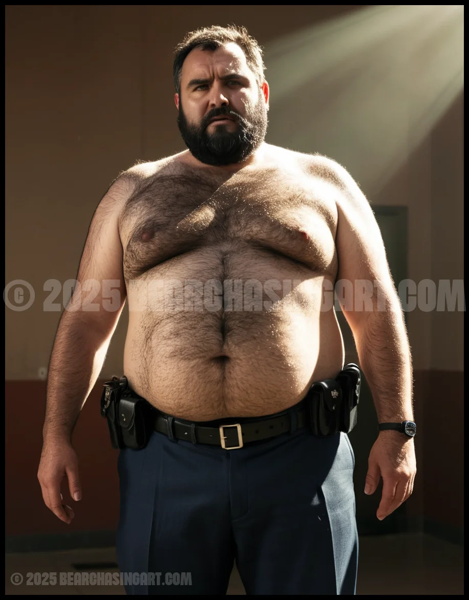 Bear Cops at the Police Station 2