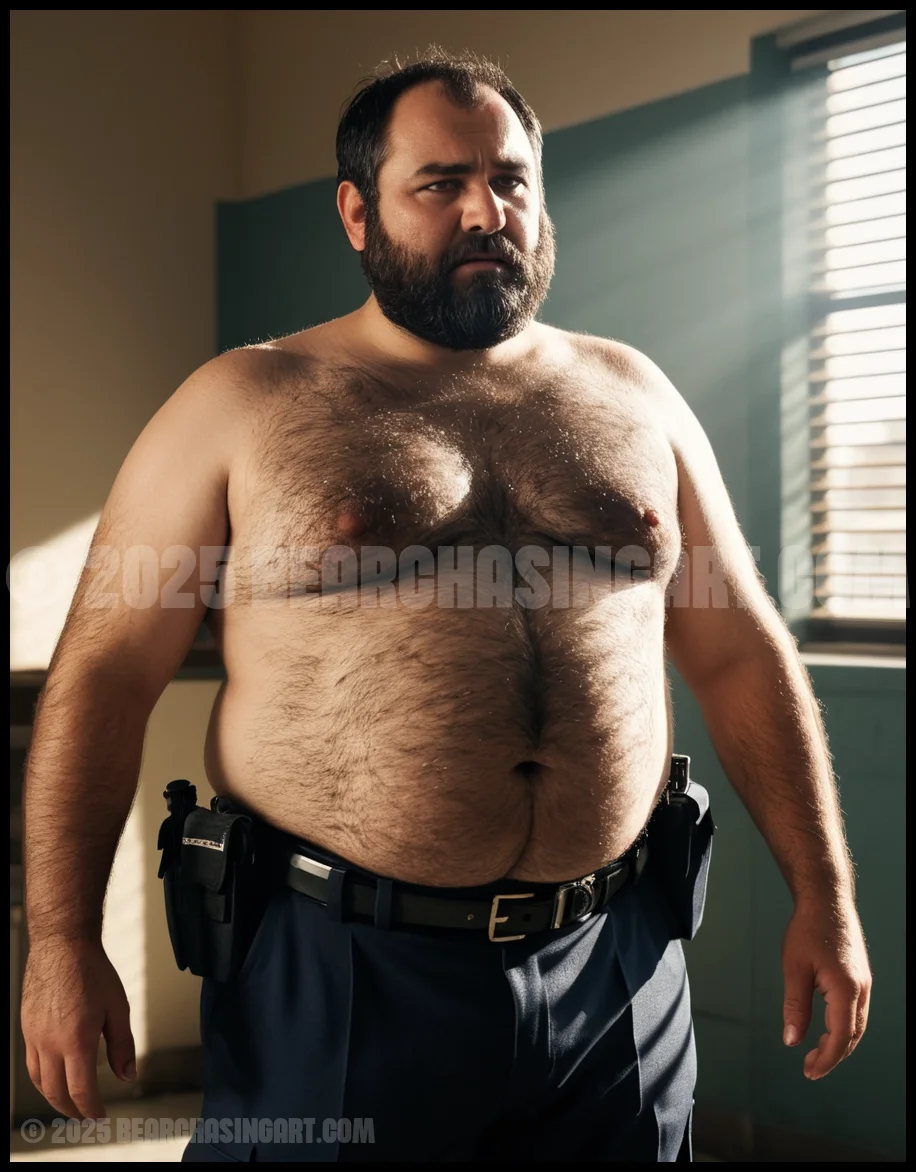 Bear Cops at the Police Station 3