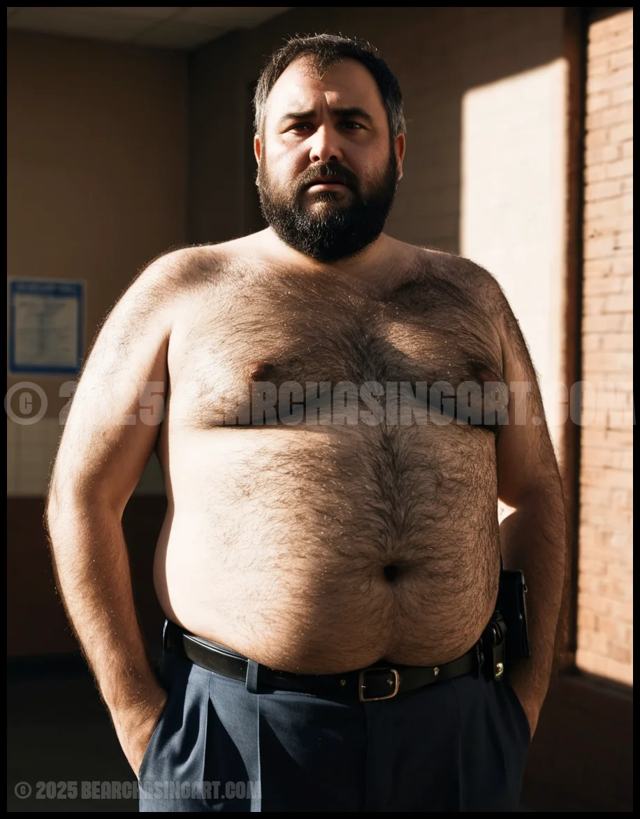 Bear Cops at the Police Station 9