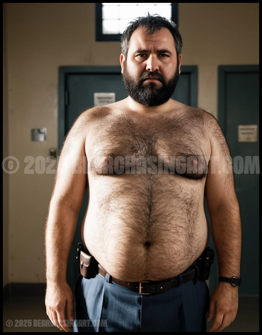 Bear Cops at the Police Station 10