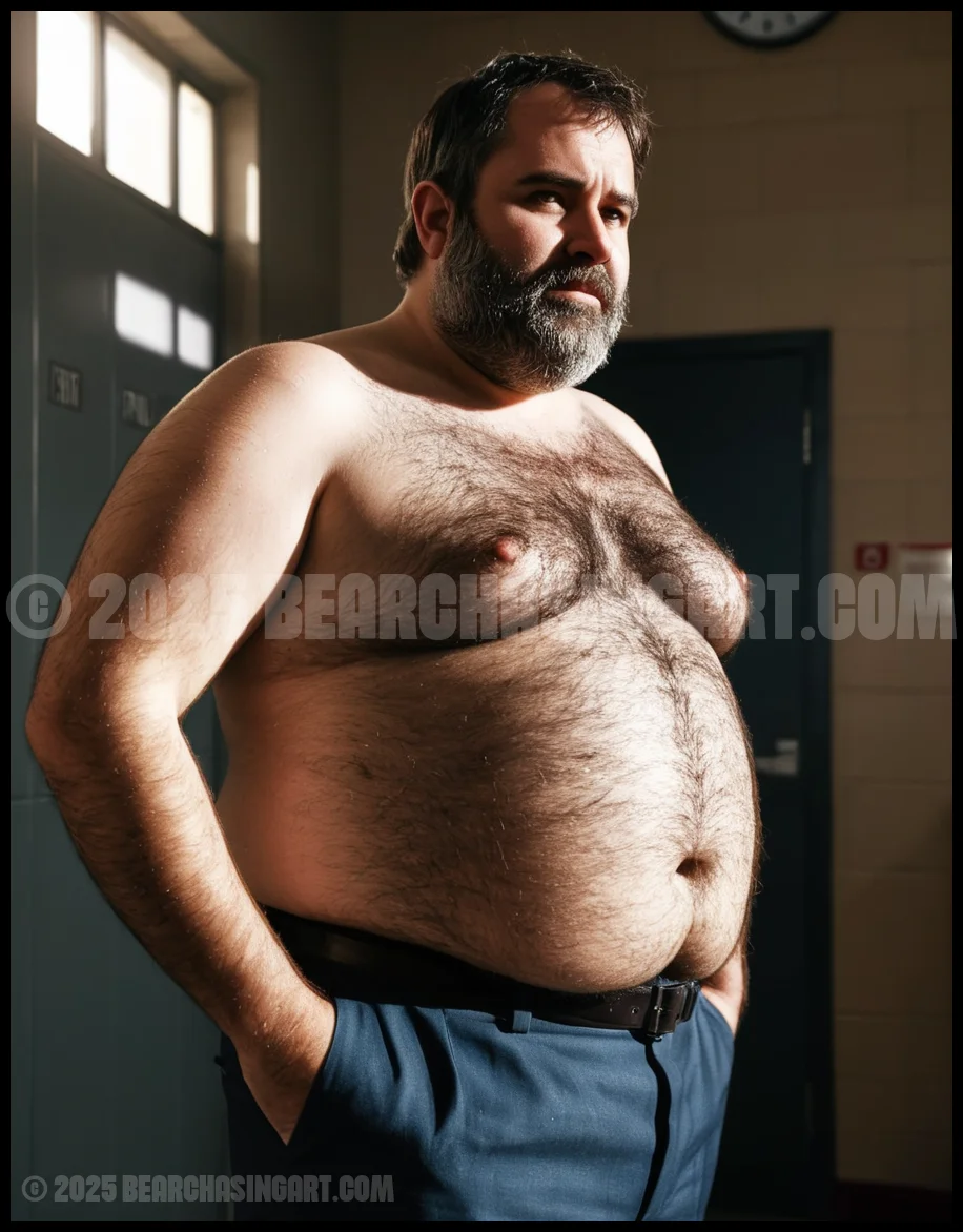 Bear Cops at the Police Station 11