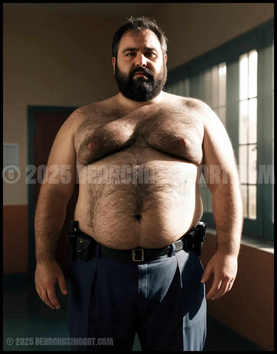 Bear Cops at the Police Station 12