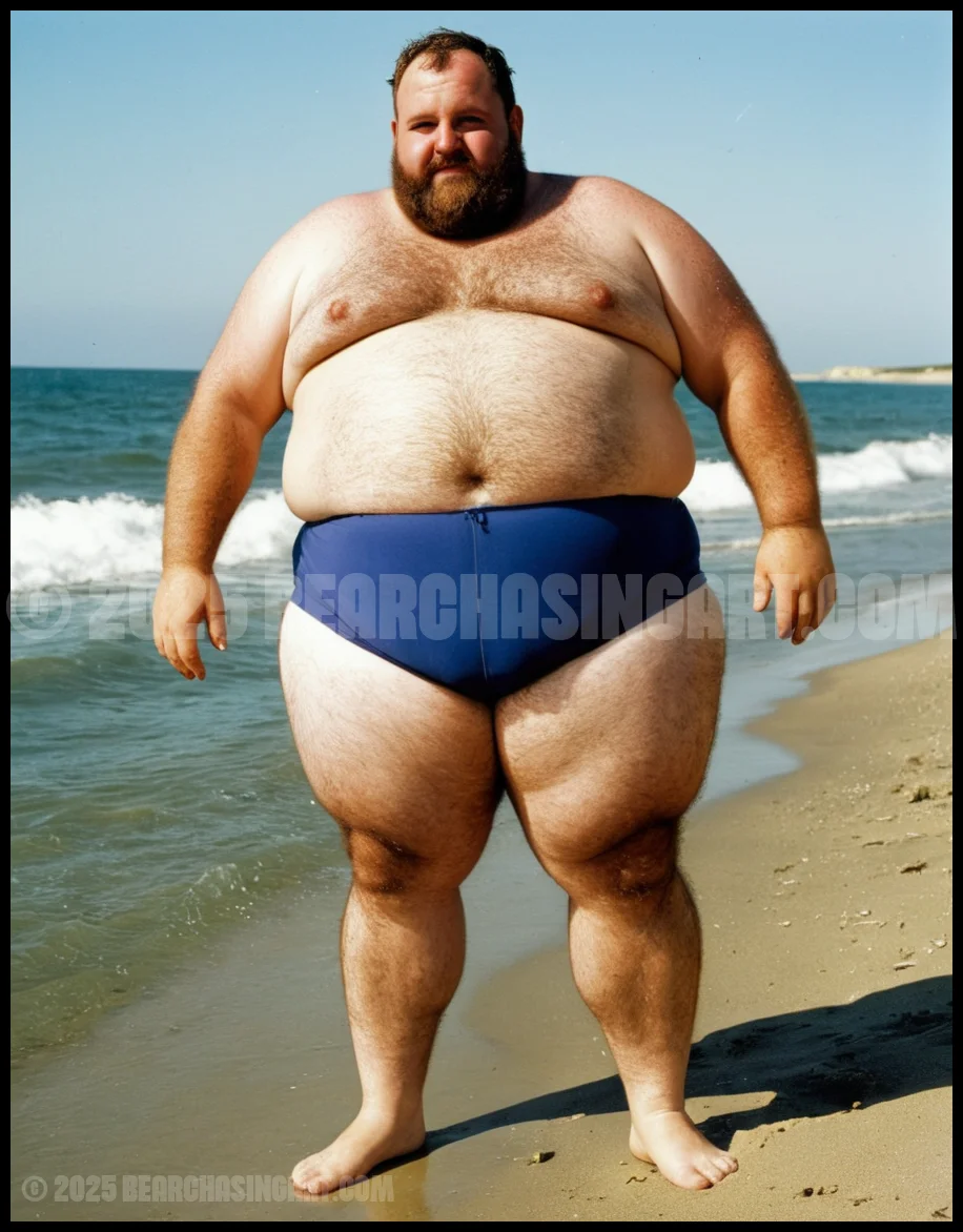 Classic Dad Bears on the Beach 8