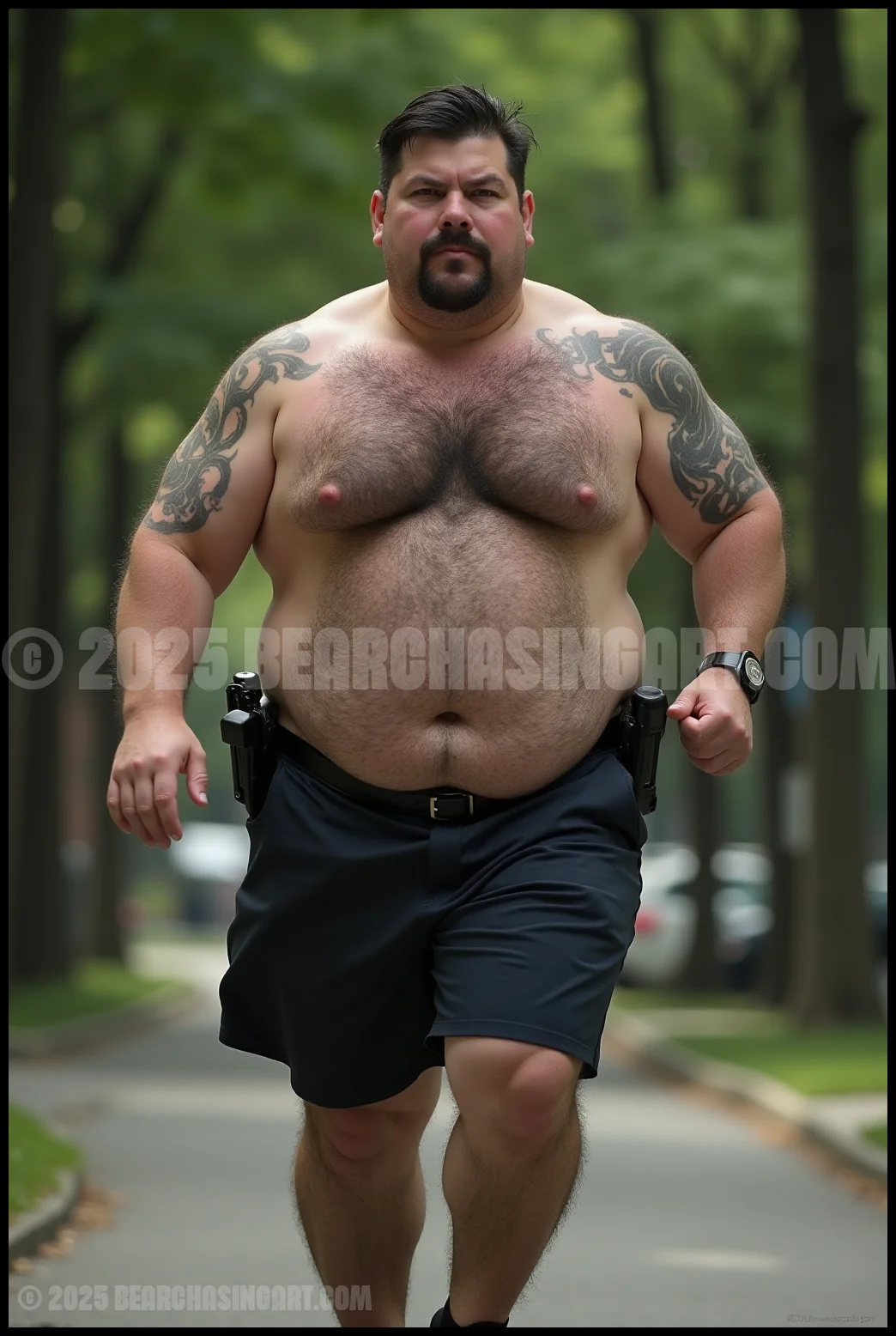 Just Cops Running in the Park 2