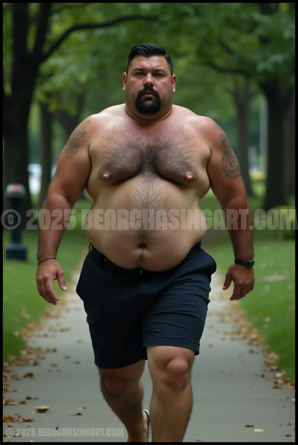 Just Cops Running in the Park 4