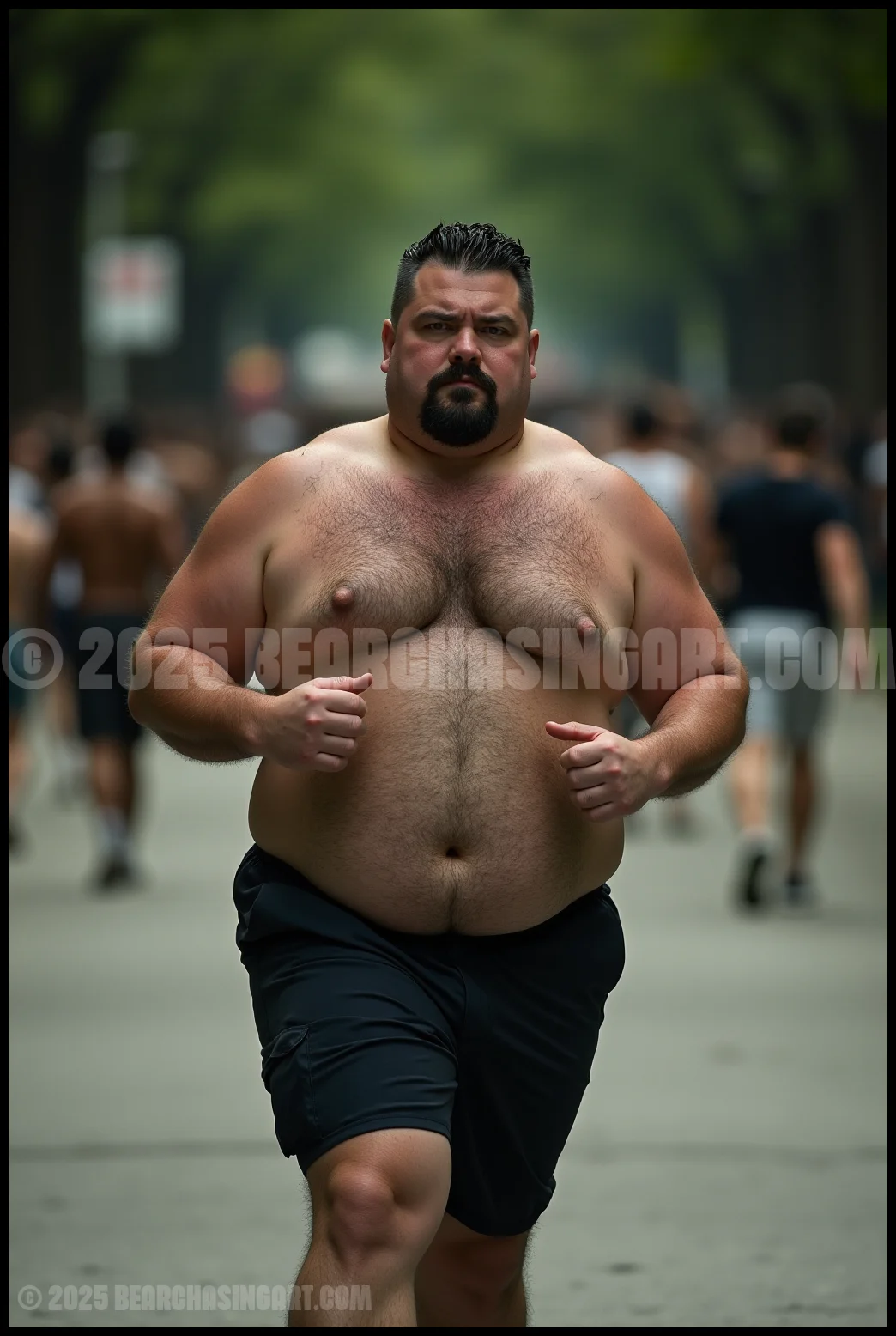 Just Cops Running in the Park 6