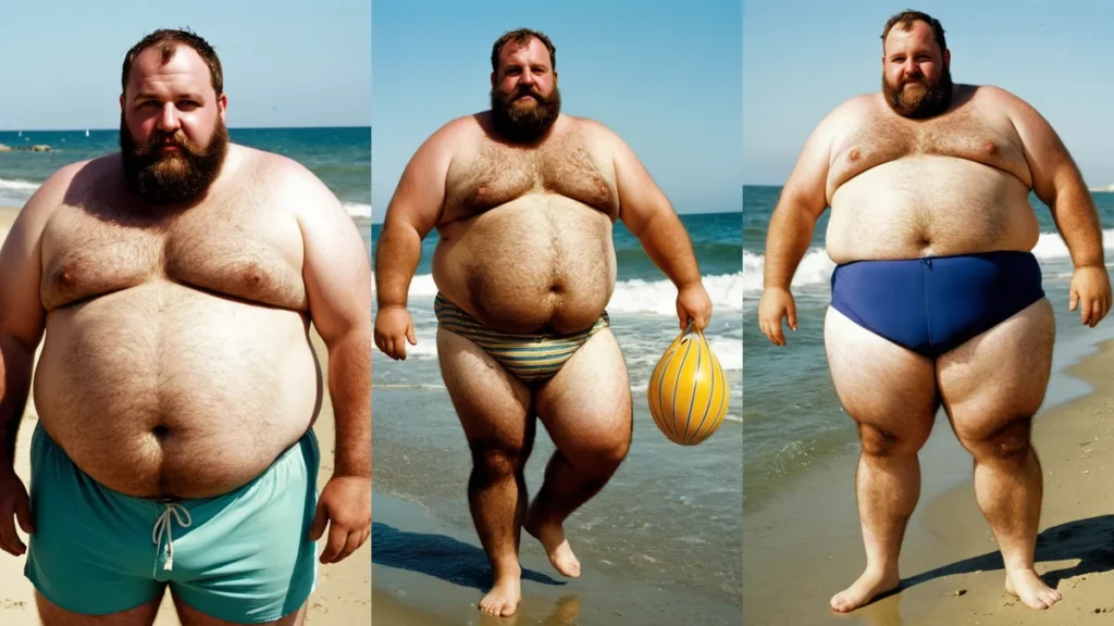 Classic Dad Bears on the Beach Featured Image